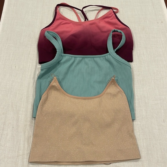 Urban Outfitters Tops - B05101 Urban Outfitters Out From Under beige crop top (L) COLSIE XL champion Xl